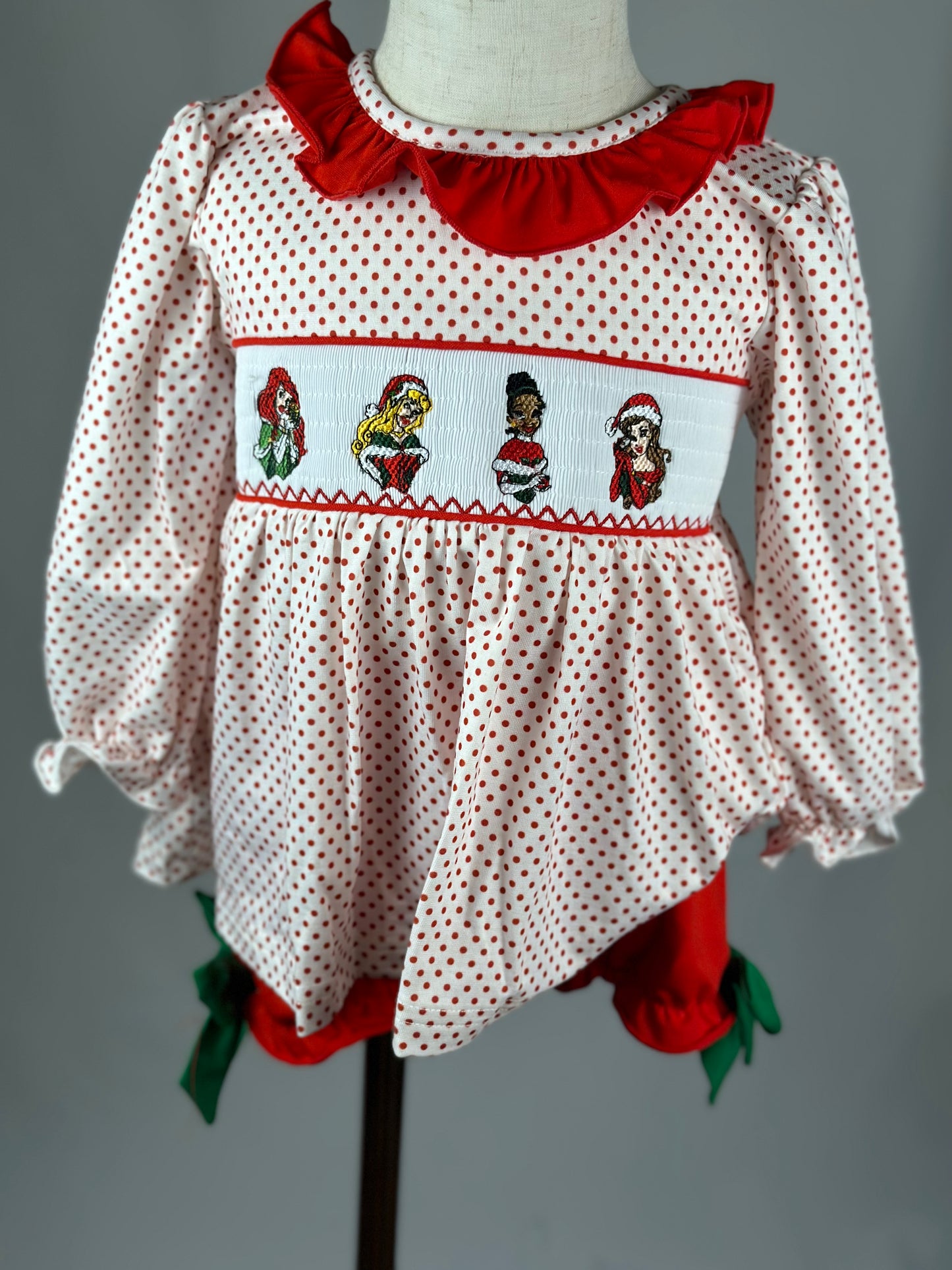 SALE - Royal Christmas Bloomer Set 2T