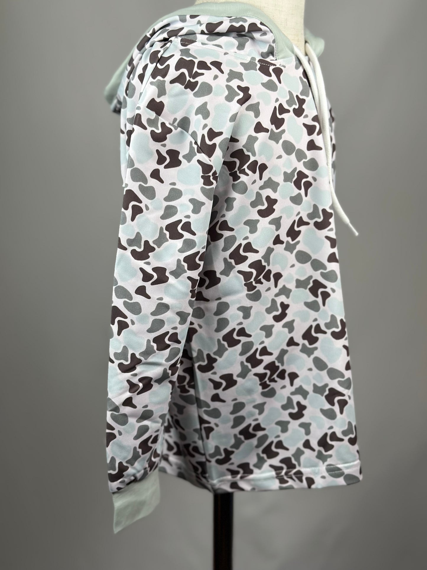 RTS - Retro Camo Boys Lightweight Hoodie 4T
