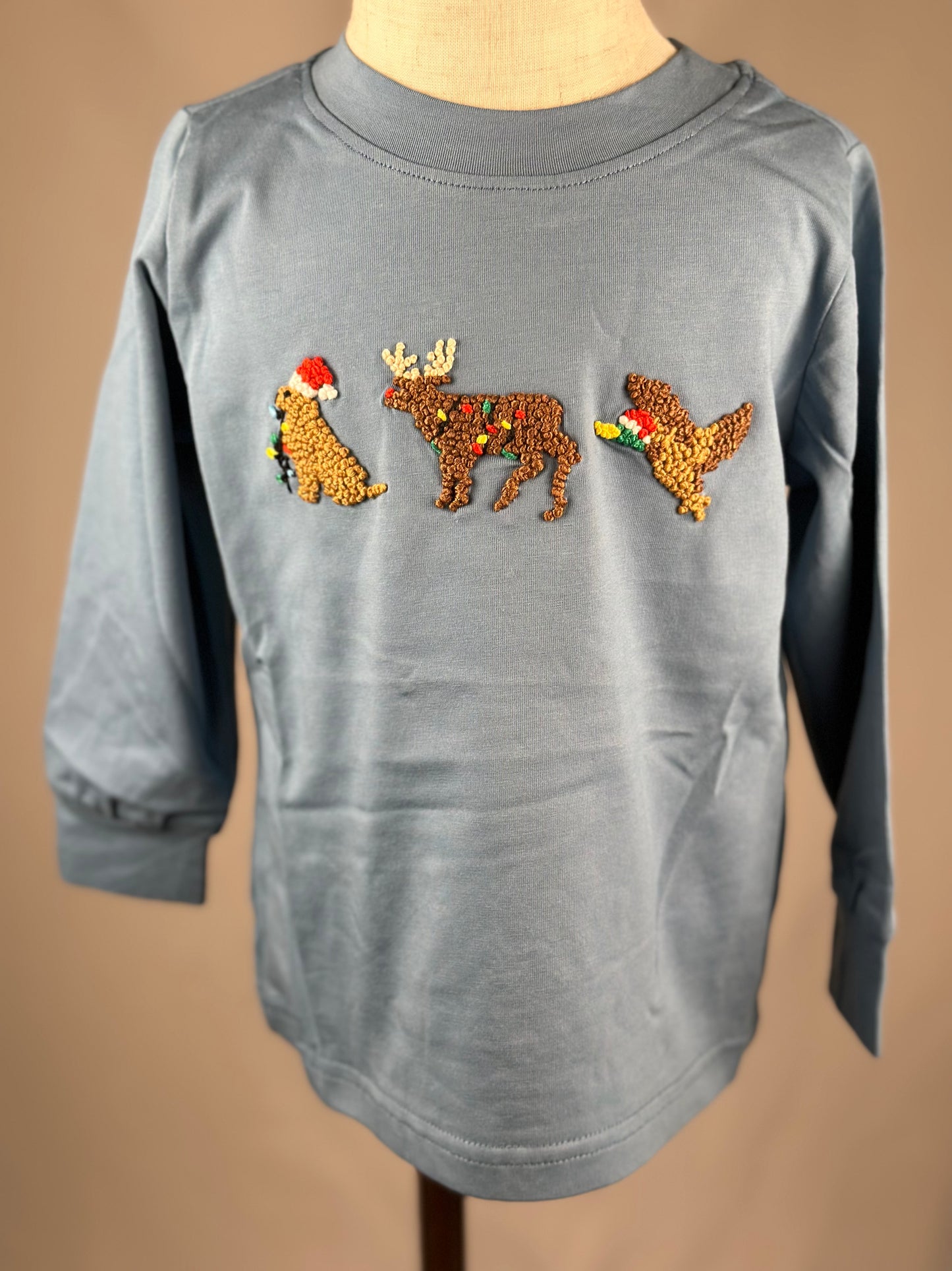 SALE - Hunting for Christmas Boys Shirt Only 3T