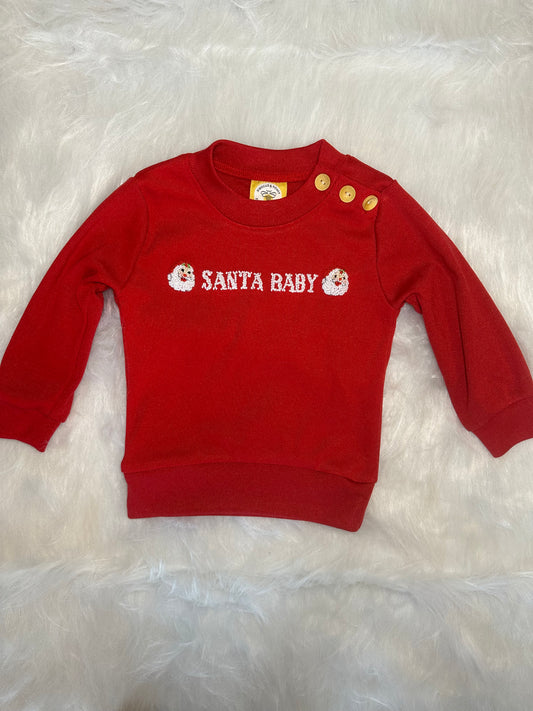 RTS - Boys Santa Baby Sweater