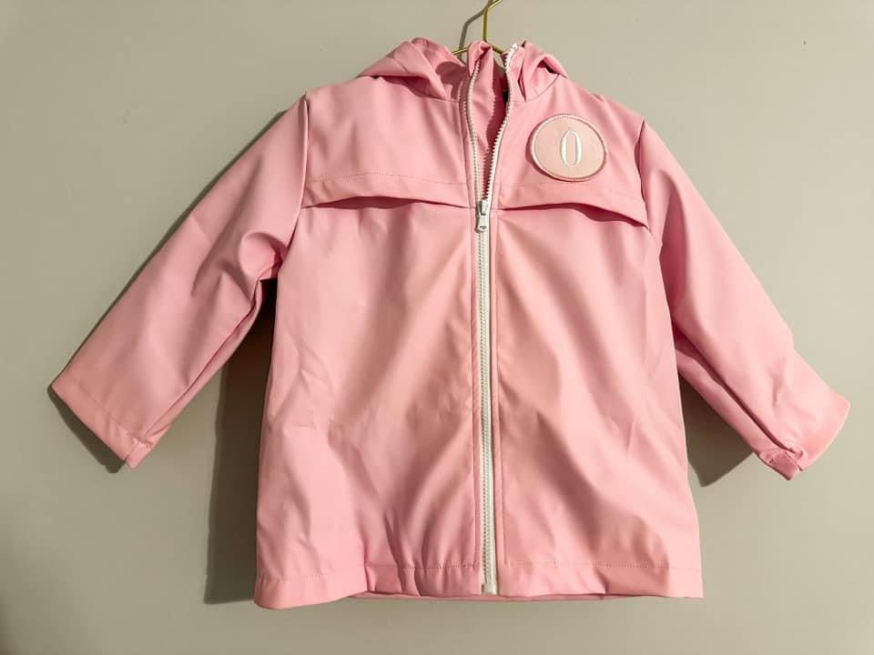 RTS - Girls Raincoat (NO MONOGRAM)