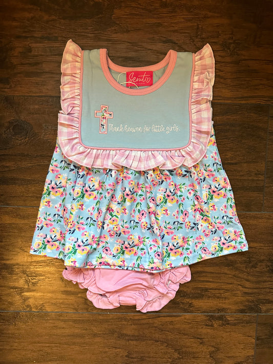 RTS - Thank Heavens For Little Girls Bloomer Set