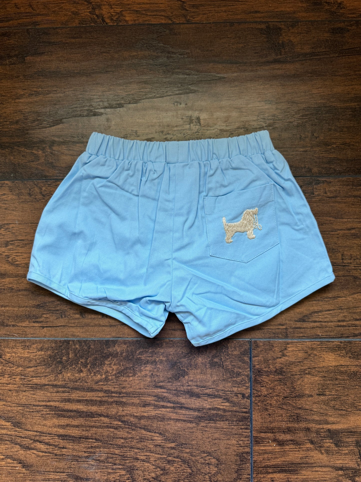 RTS - Boys Chino Shortie Shorts Light Blue 3T