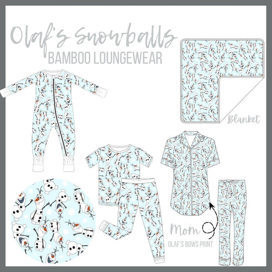 WS Bamboo Drop 2 - Olaf's Snowballs Bamboo Loungewear: ETA February