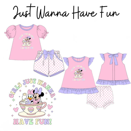 WEEKLY DEAL 10.14-10.19 - Embroidered Just Wanna Have Fun: ETA March