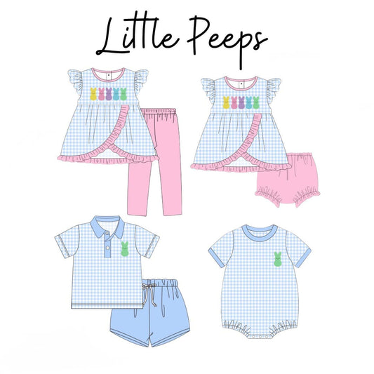 WEEKLY DEAL 10.14-10.19 - Embroidered Little Peeps: ETA March