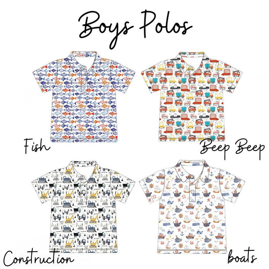 Preorder Weekly Deal - Boys Polos: ETA June