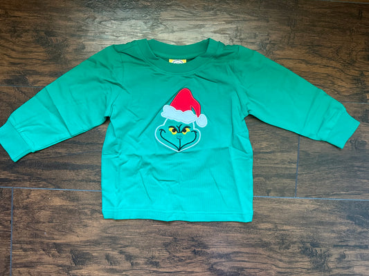 RTS - Boys Grinch Shirt