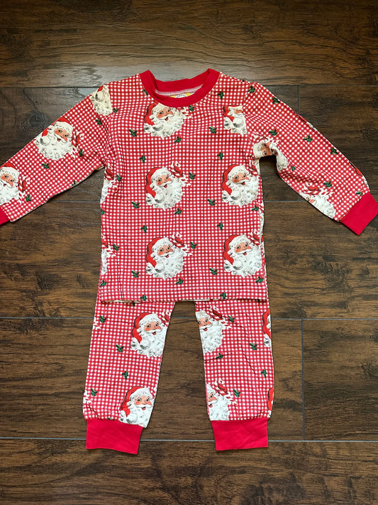 RTS - Boys Vintage Santa Loungewear