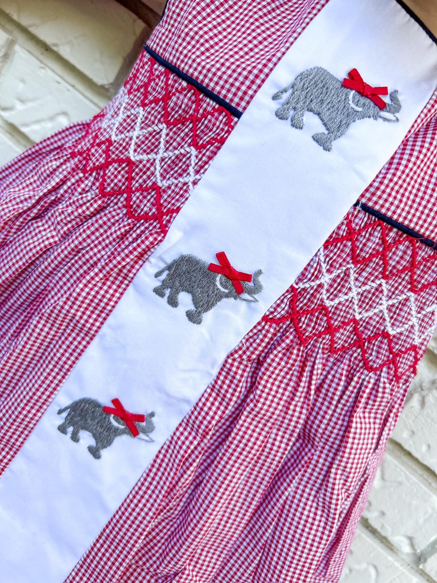 RTS: Elephant Girls Bloomer Short Set