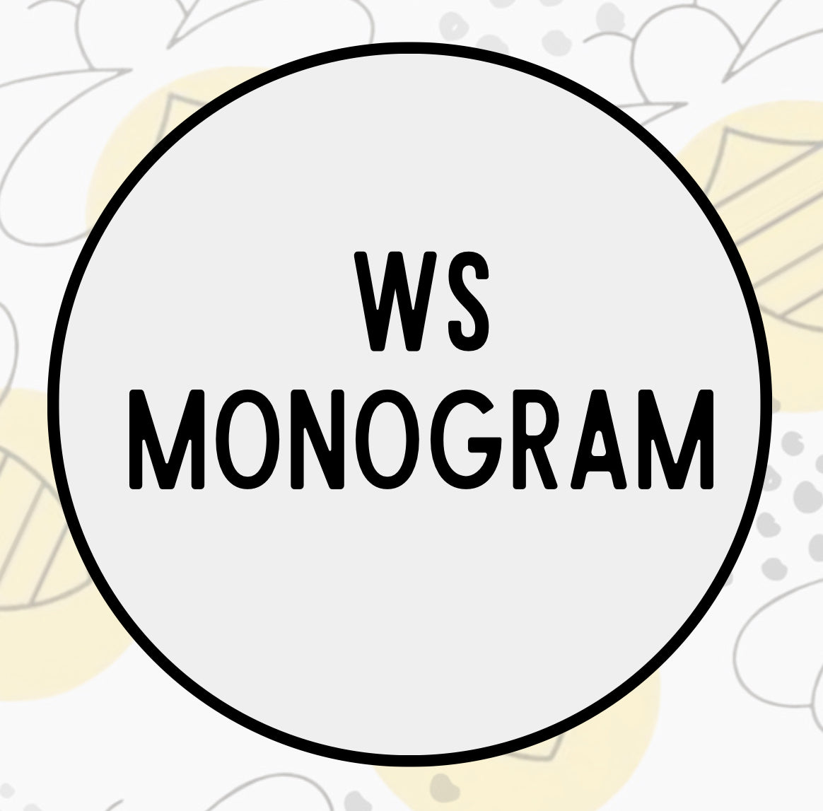 WS Add Monogram