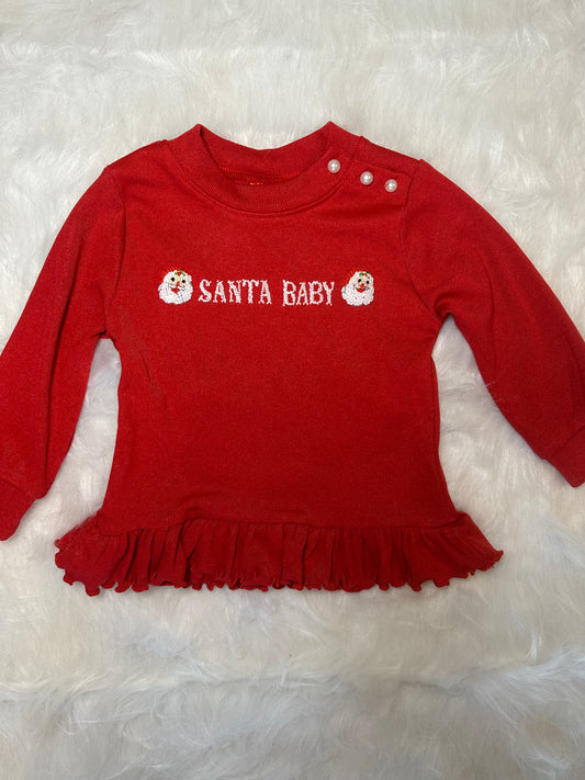 RTS: Girls Santa Baby Sweater