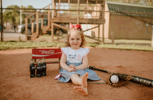 RTS - There’s No Crying in Baseball Dress 4T