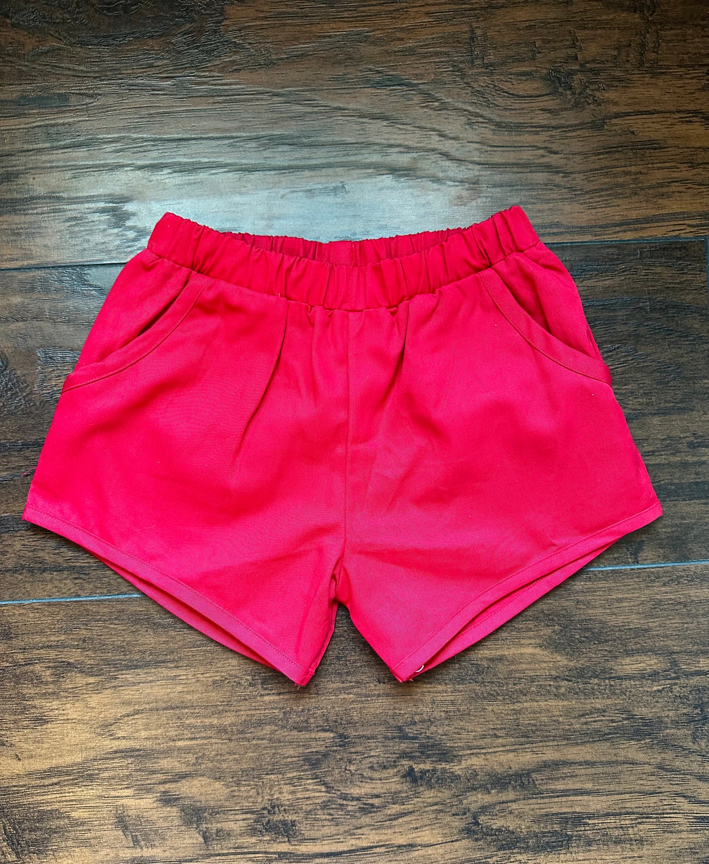 RTS - Boys Chino Shortie Shorts Red