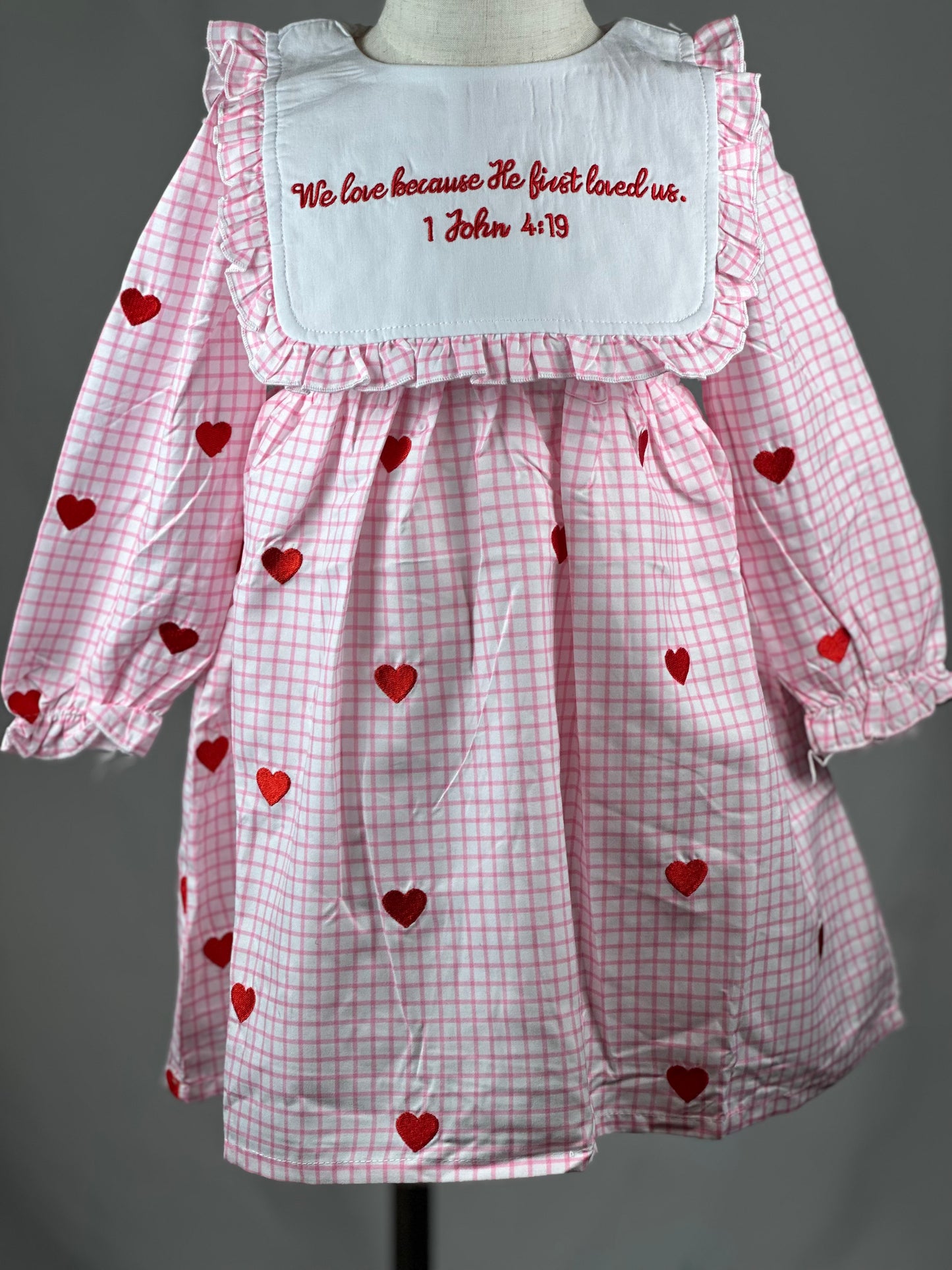 RTS - He Loved Us First Girls Dress