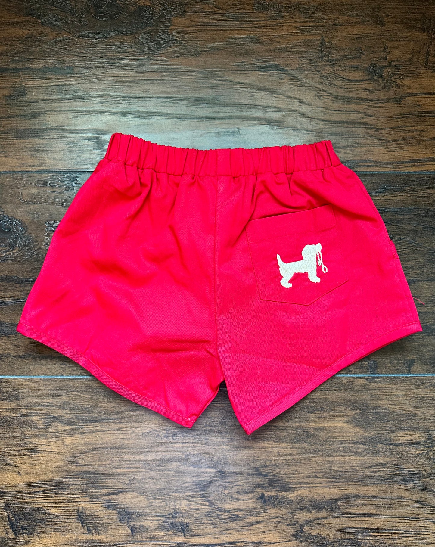 RTS - Boys Chino Shortie Shorts Red