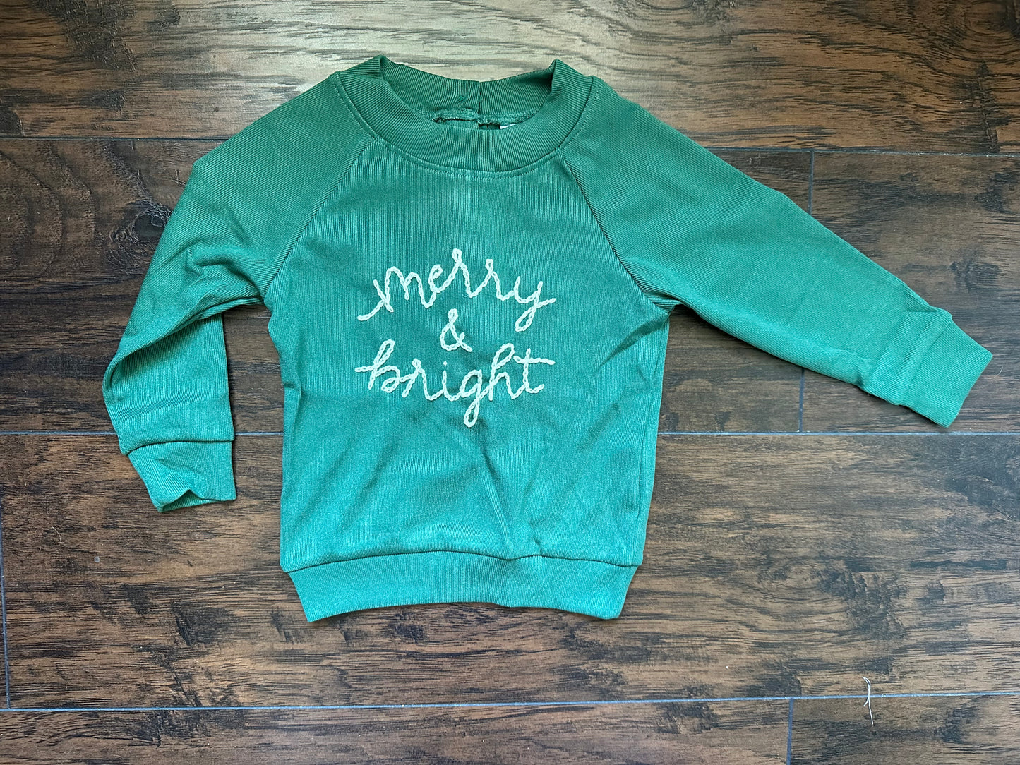 RTS - Merry & Bright Pullover 2T