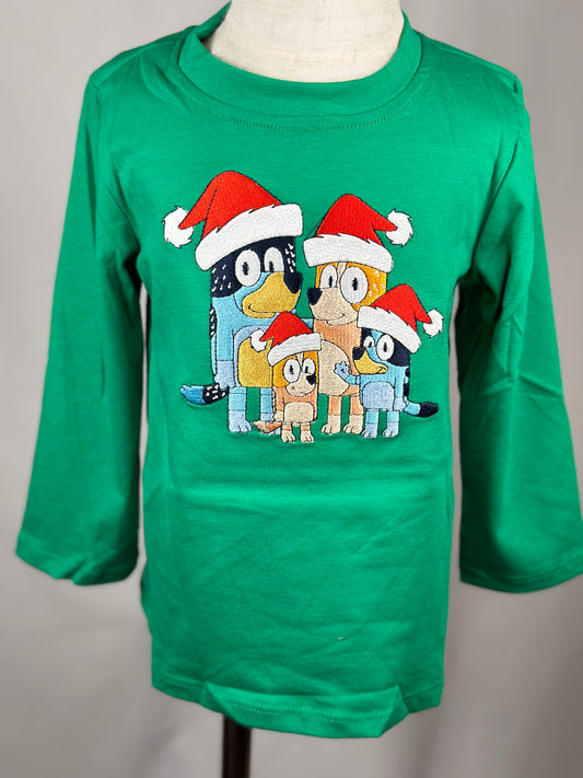 SALE - Heeler Christmas Boys Shirt Only