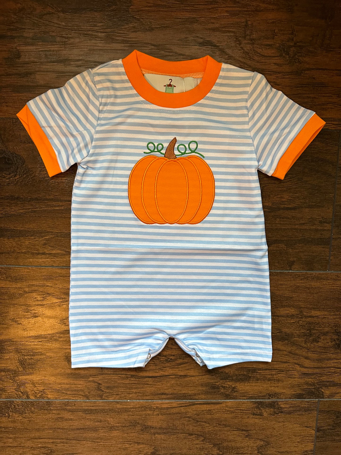 RTS - Cute as a Pumpkin Boy Romper