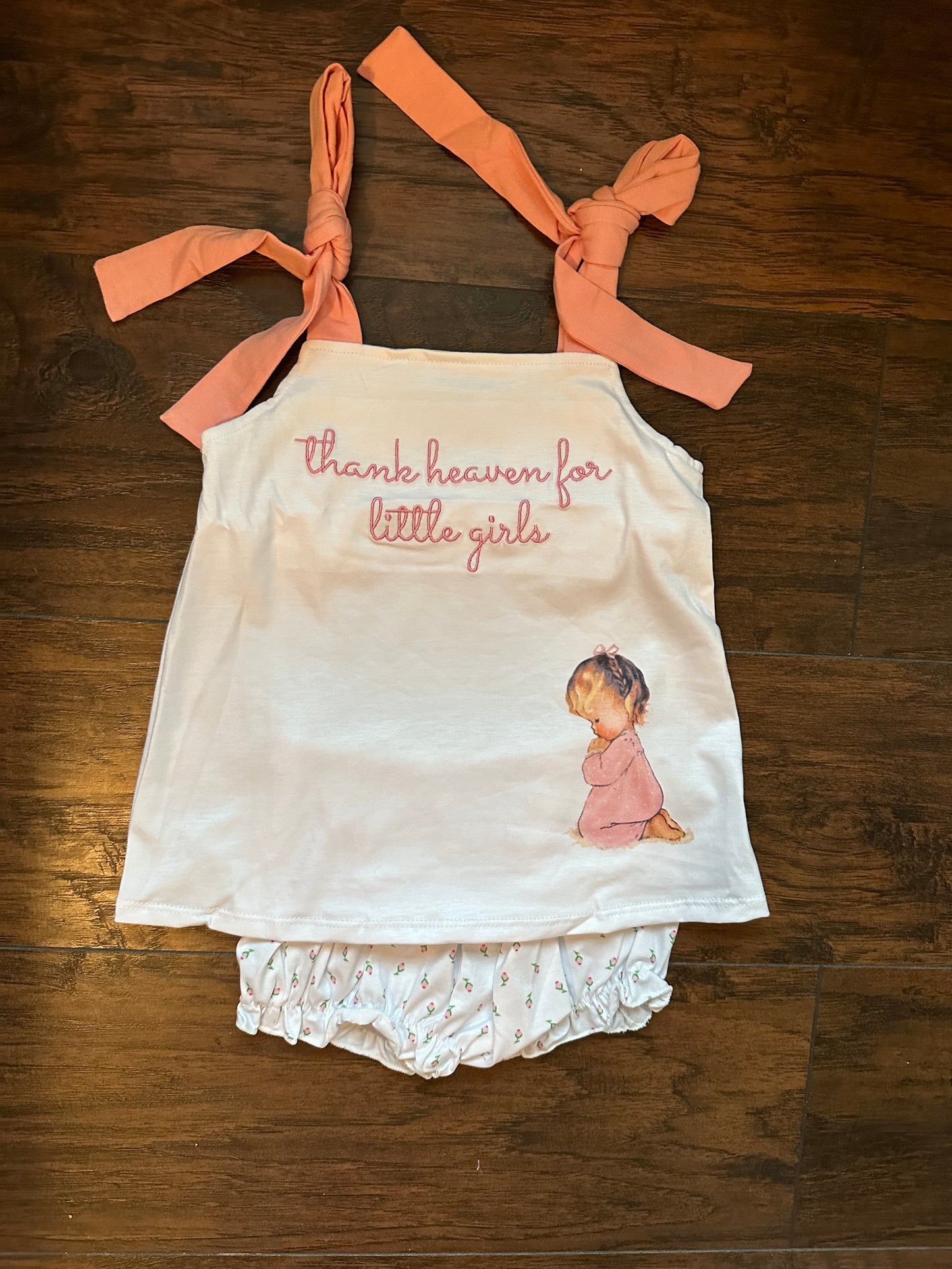 RTS - Thank Heavens For Little Girls Bloomer Set