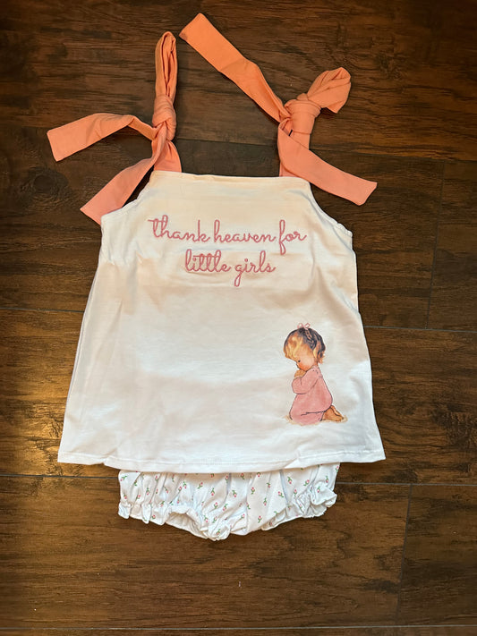 RTS - Thank Heavens For Little Girls Bloomer Set