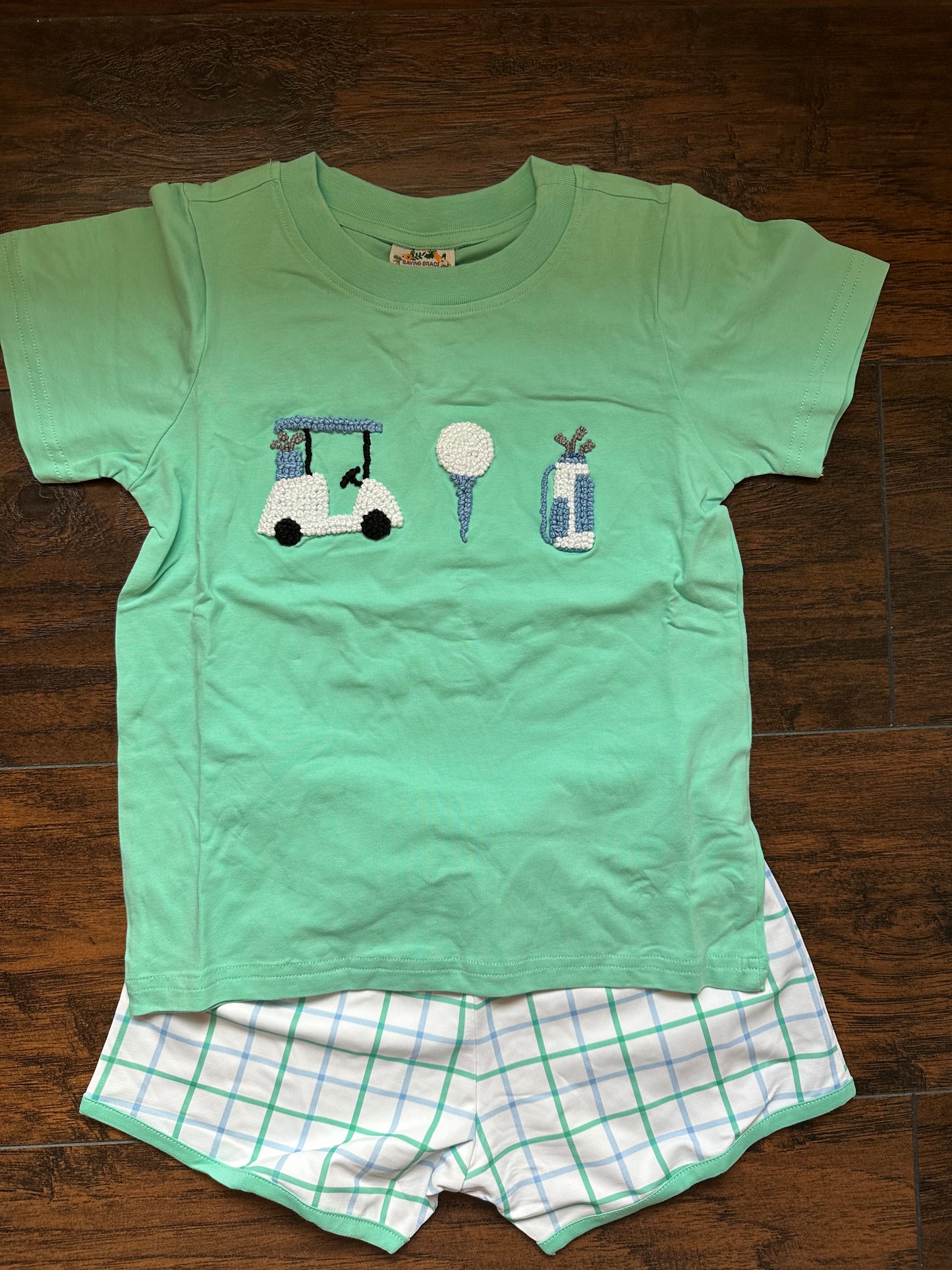 RTS - Tee Time Boy Short Set