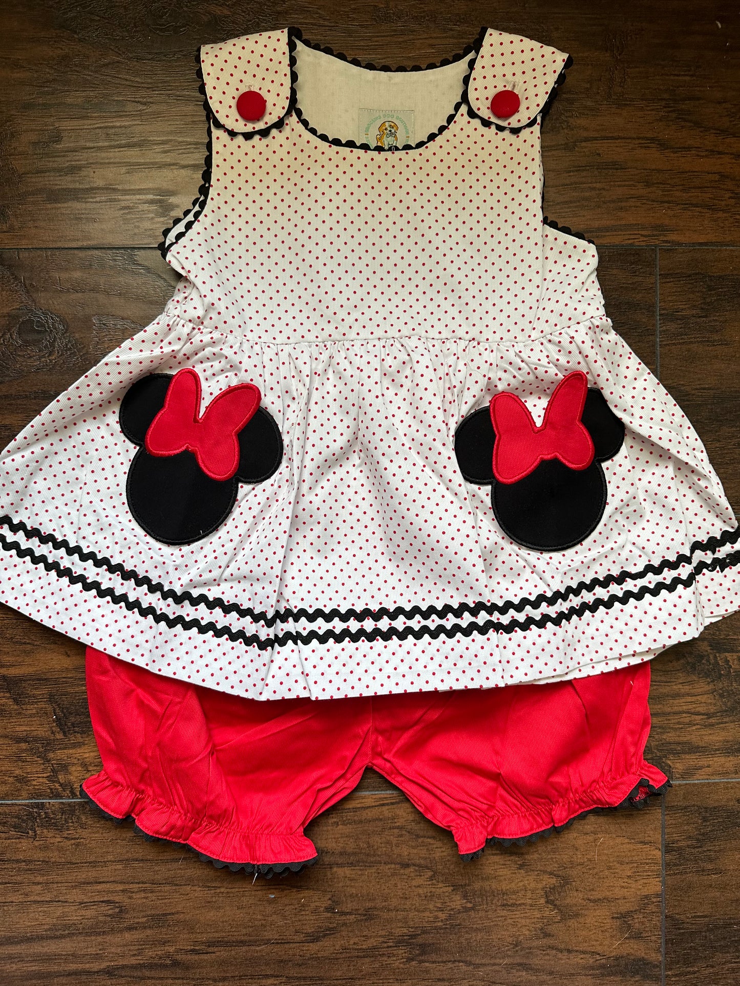 RTS - Girls Mouse Short Set 5T