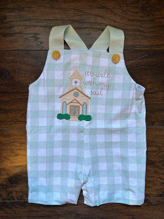 RTS - It Is Well Boys Romper