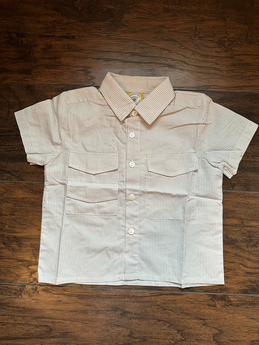 RTS - Boys Fishing Shirt